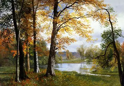 Quiet Lake Albert Bierstadt